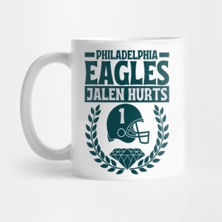 Philadelphia Eagles Jalen Hurts 1 Helmet American Football Mug